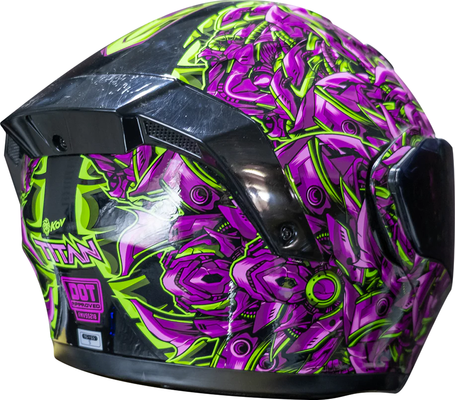 CASCO NÉBULA TITÁN MORADO