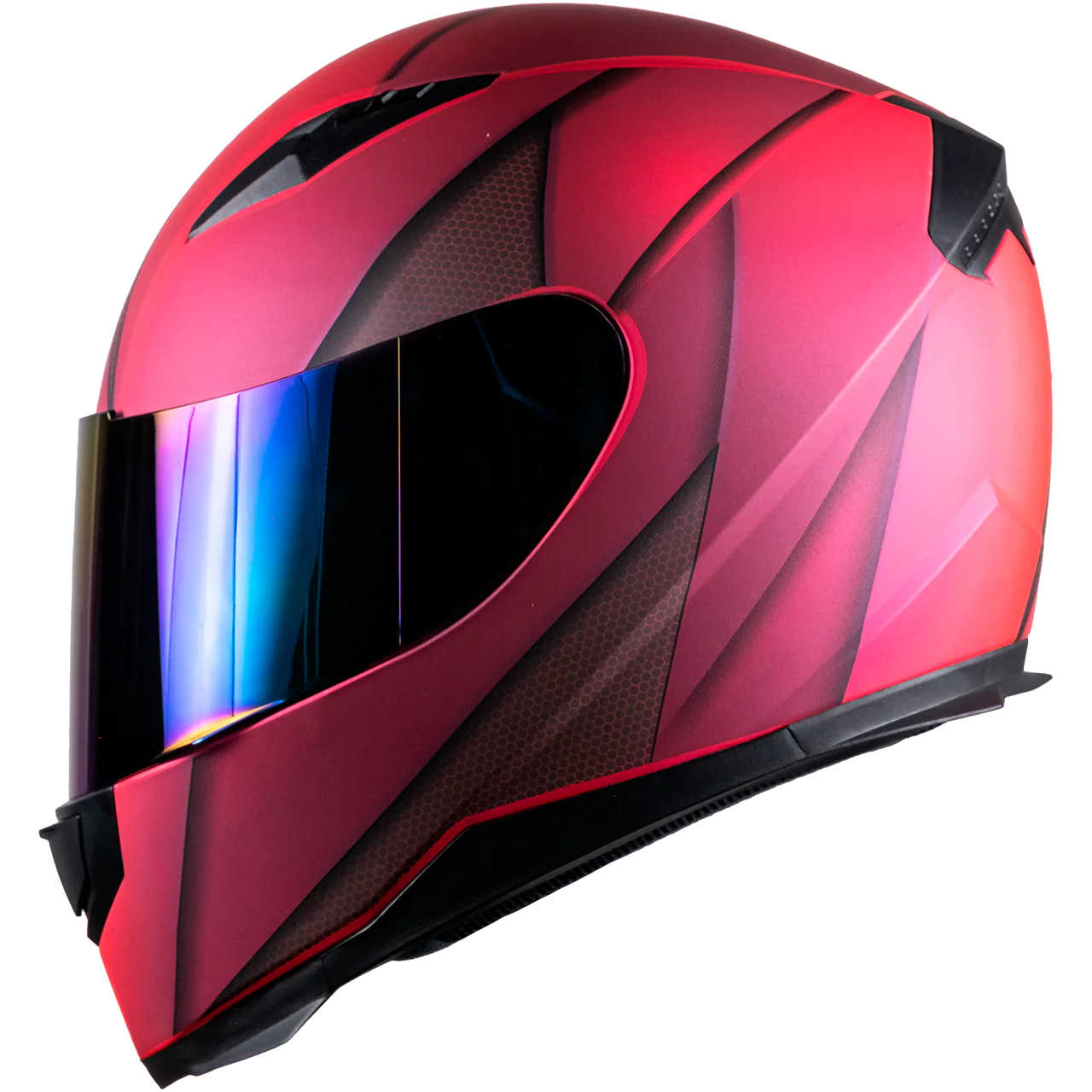 CASCO NOVAK BLADE METAL ROSA