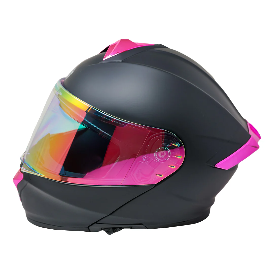 Casco Abatible Kov Thunder Metal Pink