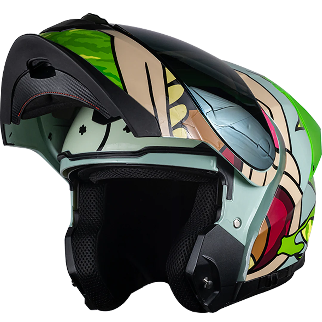 CASCO APEX RICK Y MORTY (Fluorescente)
