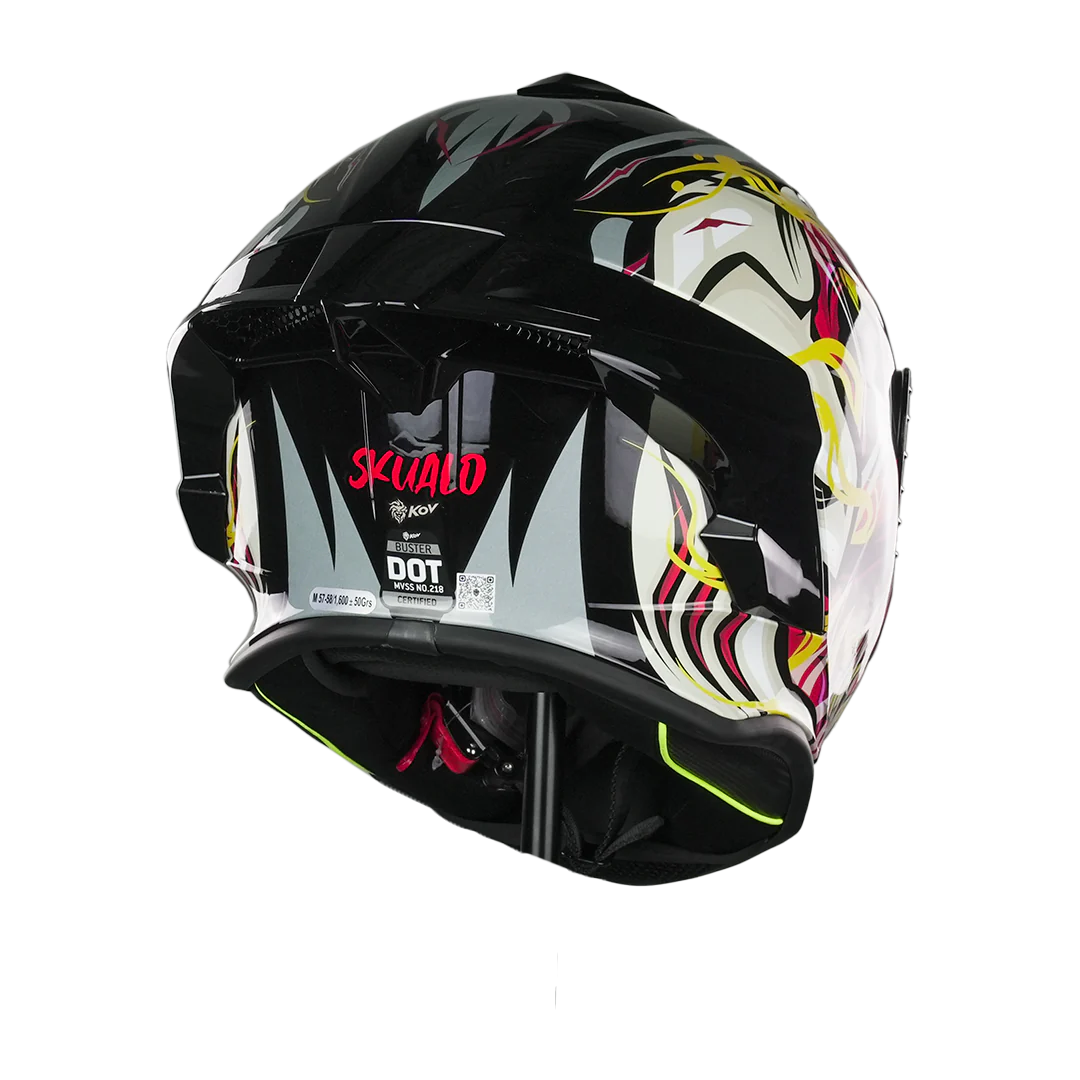 CASCO BUSTER SKUALO NEGRO