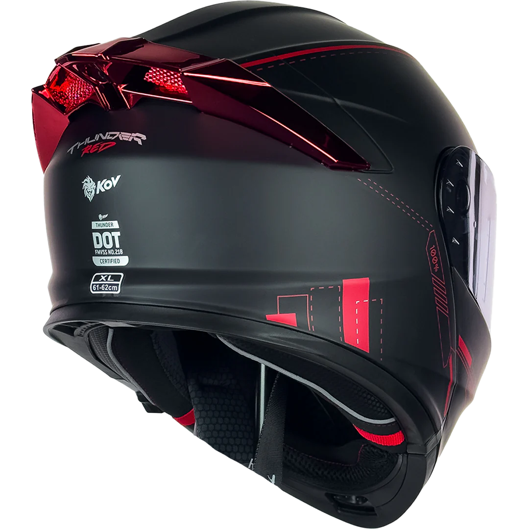 CASCO THUNDER RACING RED