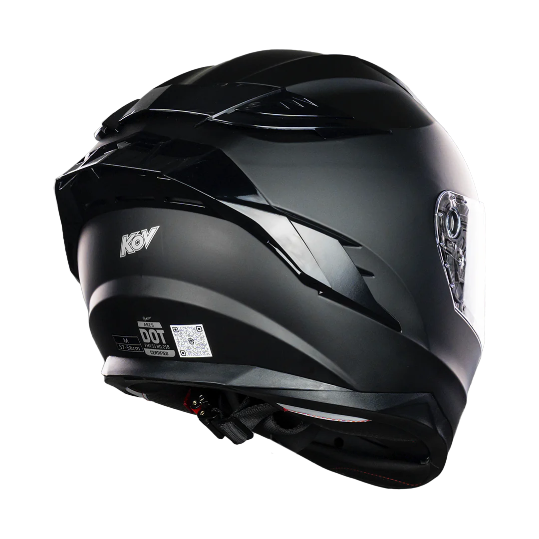 CASCO ARES NEGRO MATE