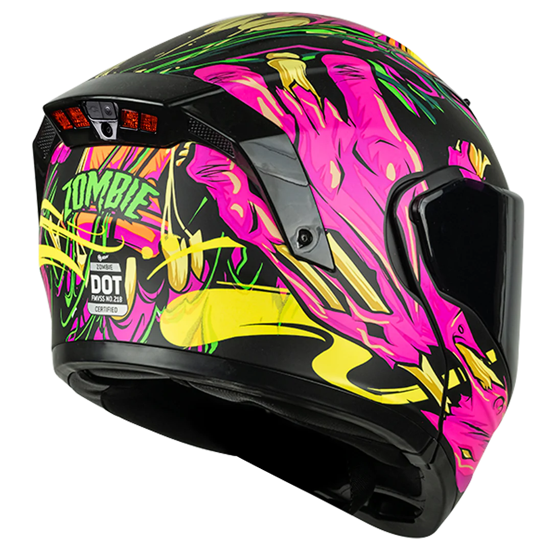 CASCO ESTELAR ZOMBIE ROSA