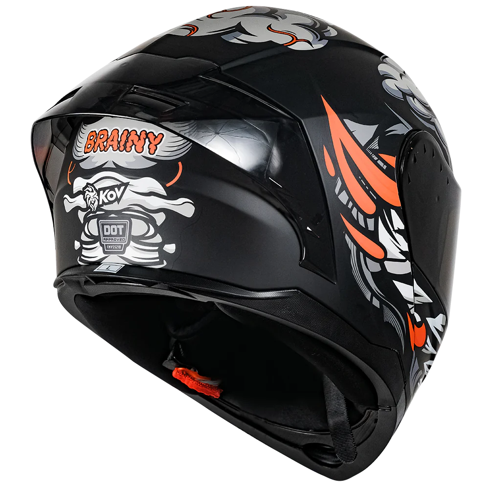 CASCO RUSH BRAINY GRIS