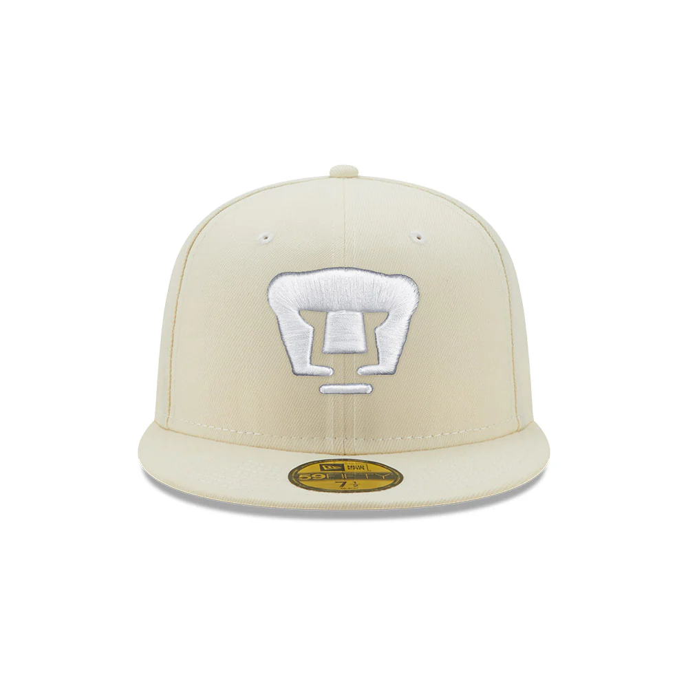 Pumas White on White 59FIFTY Cerrada