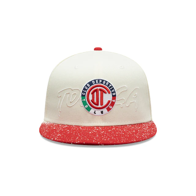 Deportivo Toluca FC Visor Splatter 59FIFTY Cerrada