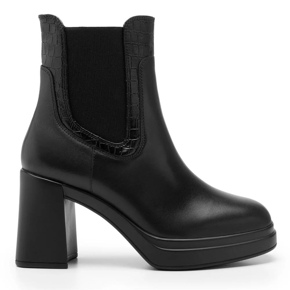 Botines Con Tacón Y Plataforma Para Mujer Flexi 127402