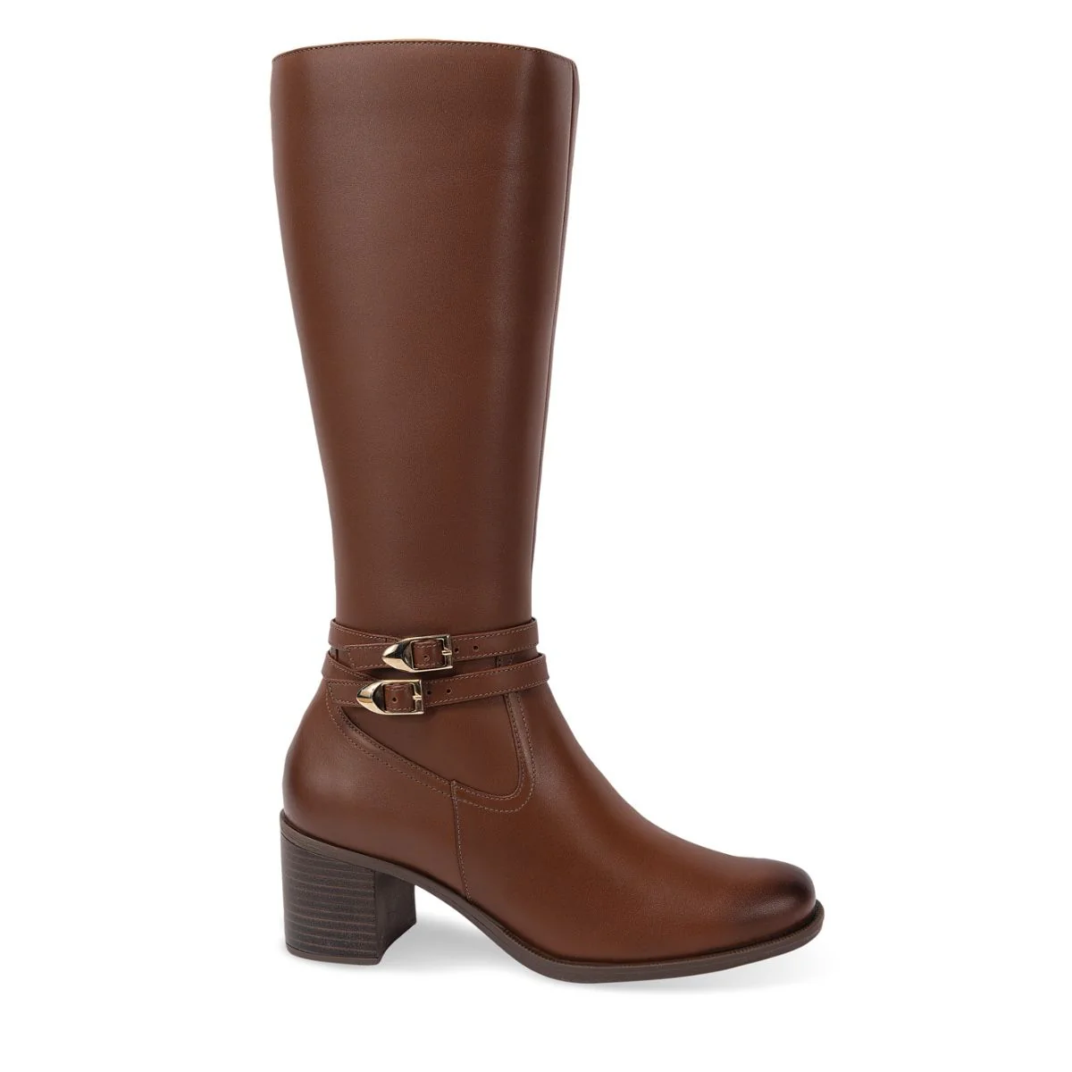 BOTA LARGA TACON MUJER FLEXI DAMA 109221 WHISKY