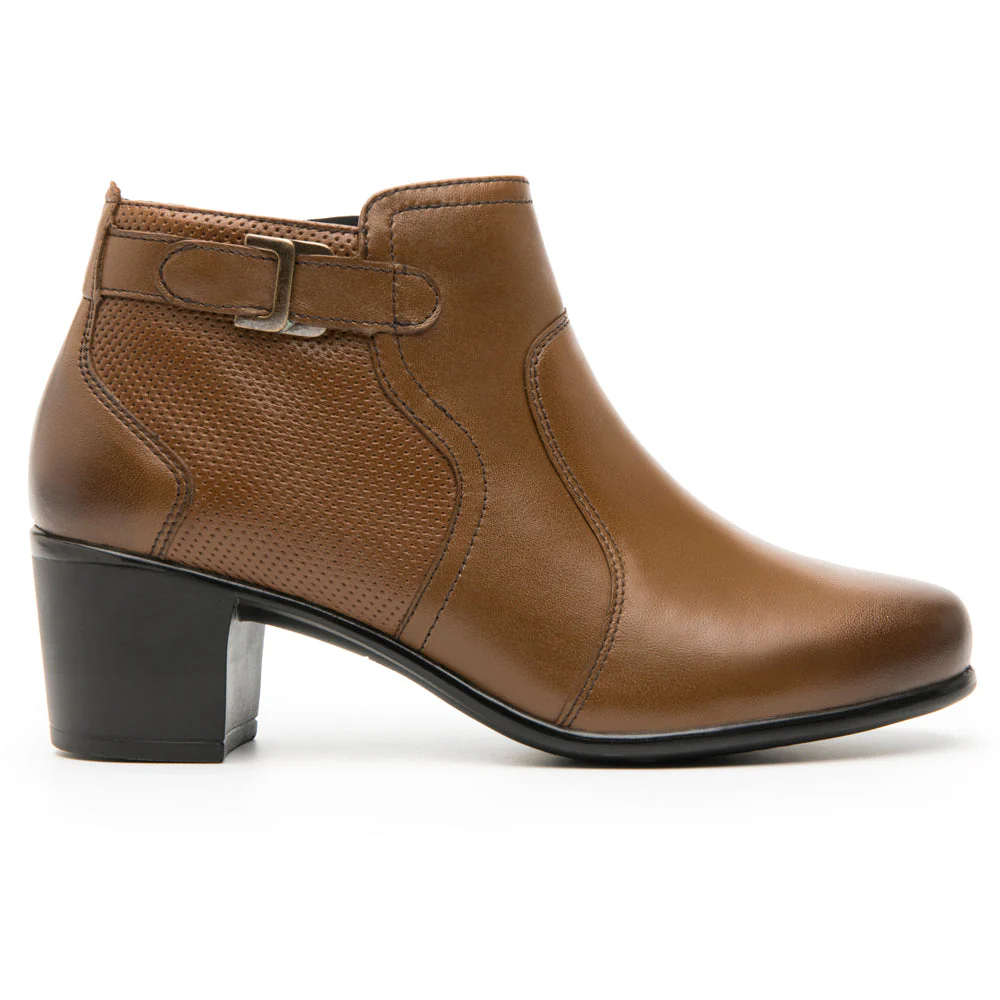 Botines Casuales De Tacón Para Mujer Flexi 110407