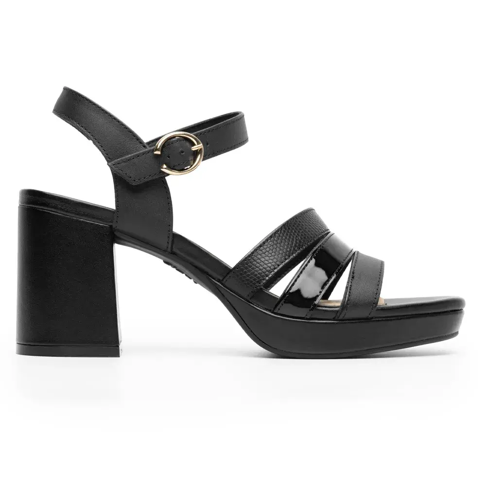 Zapatillas con Tacón y Plataforma para Mujer FLEXI 123007