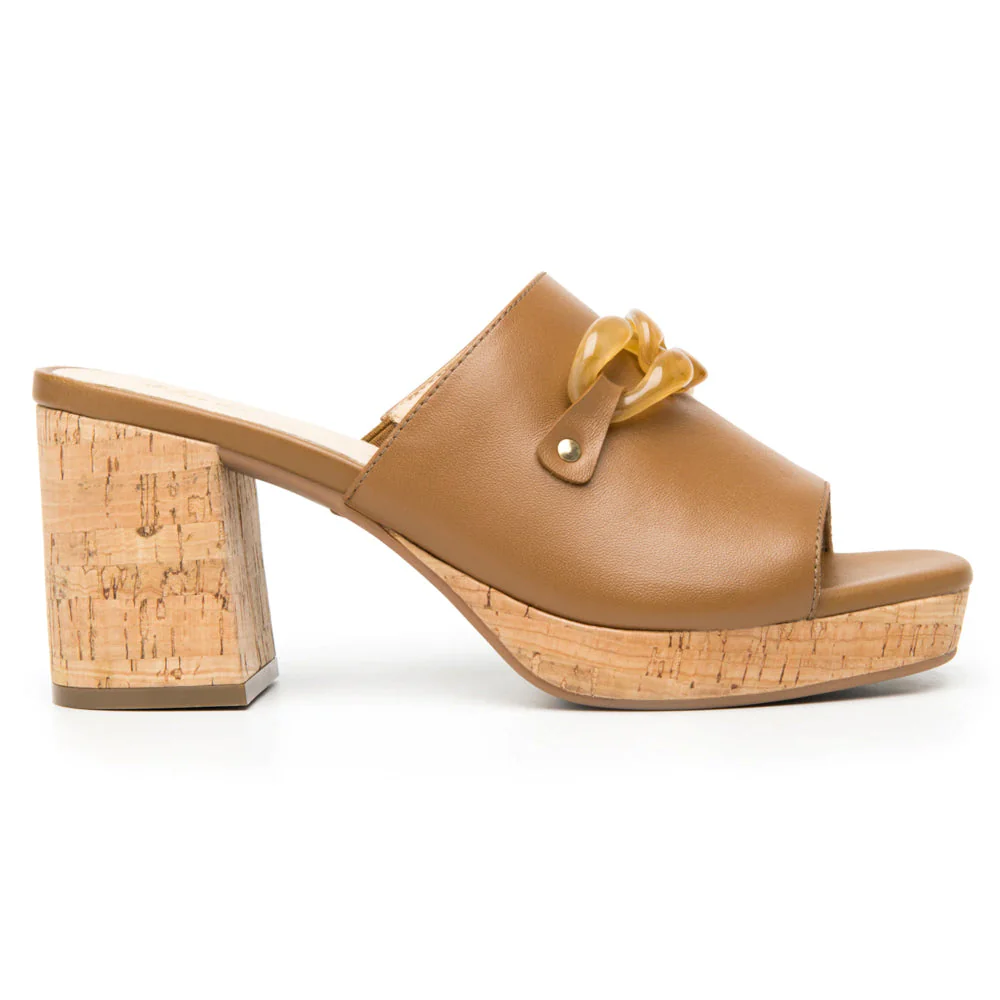 Zapatos Mujer Sandalia Con Tacón Y Plataforma Flexi 123003