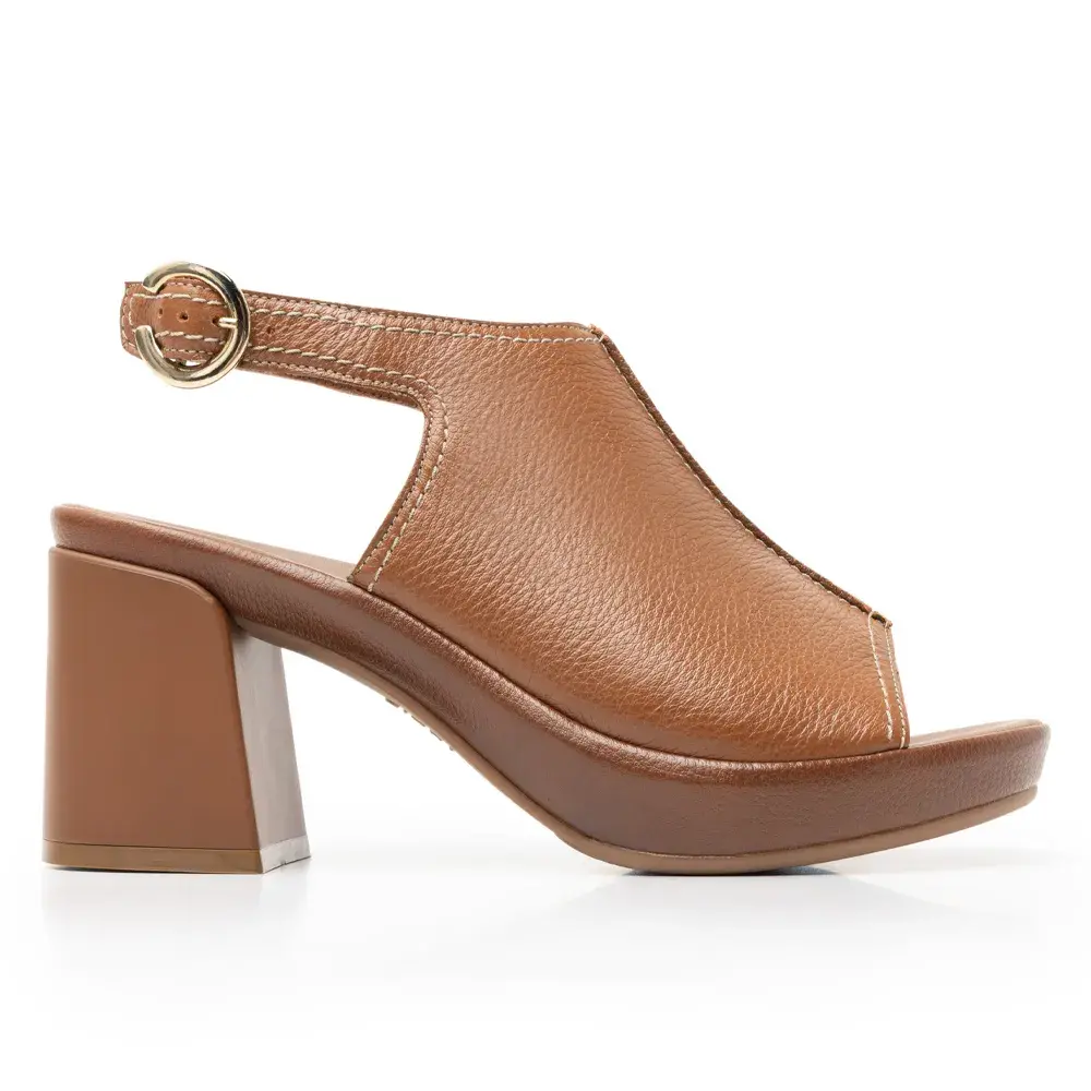 Sandalia con Tacón y Plataforma de Mujer Flexi 122703