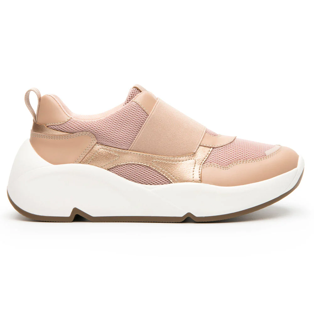 Tenis Casual Para Mujer De Plataforma Slip On Flexi 120302