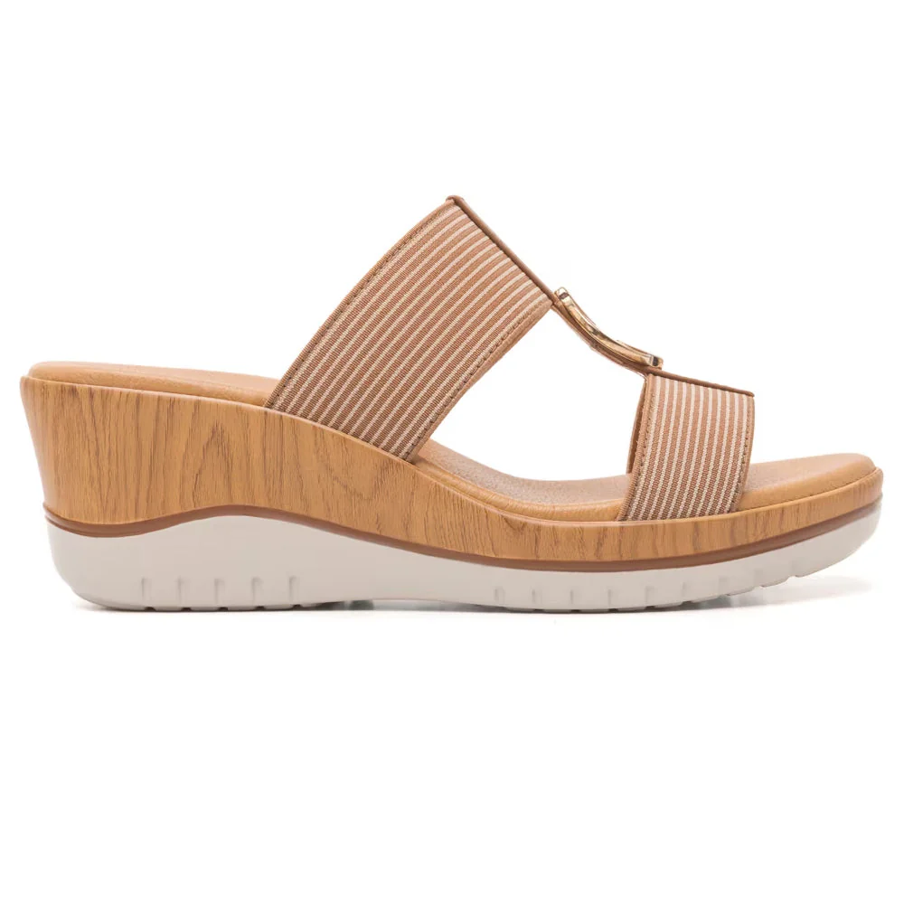 Sandalias con Cuña para Mujer Flexi 113313