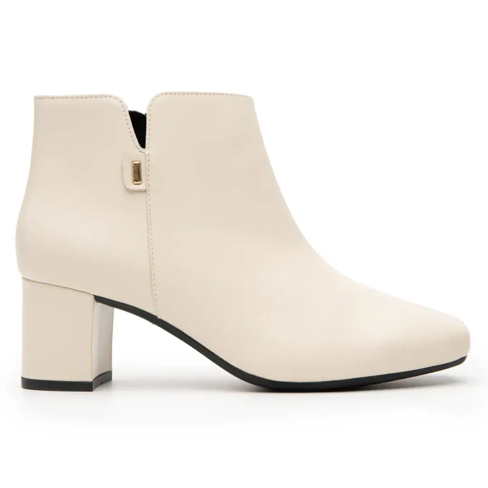 Botines De Tacón y Cierre Para Mujer Flexi 119706