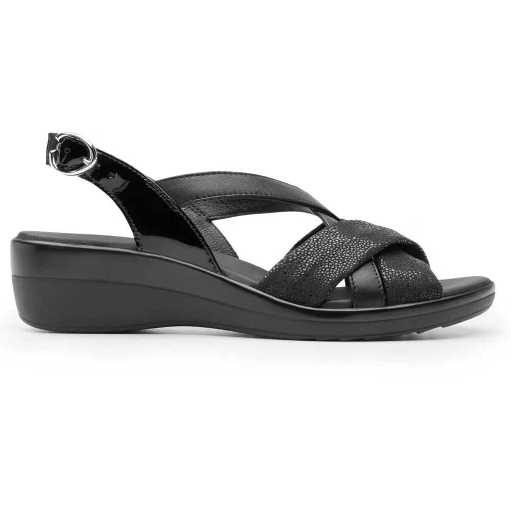 Zapatos Mujer Sandalia De Cuña Flexi 116012