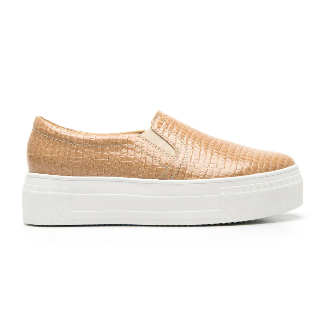 Zapatos Mujer Tenis De Plataforma Slip On FLEXI 125403