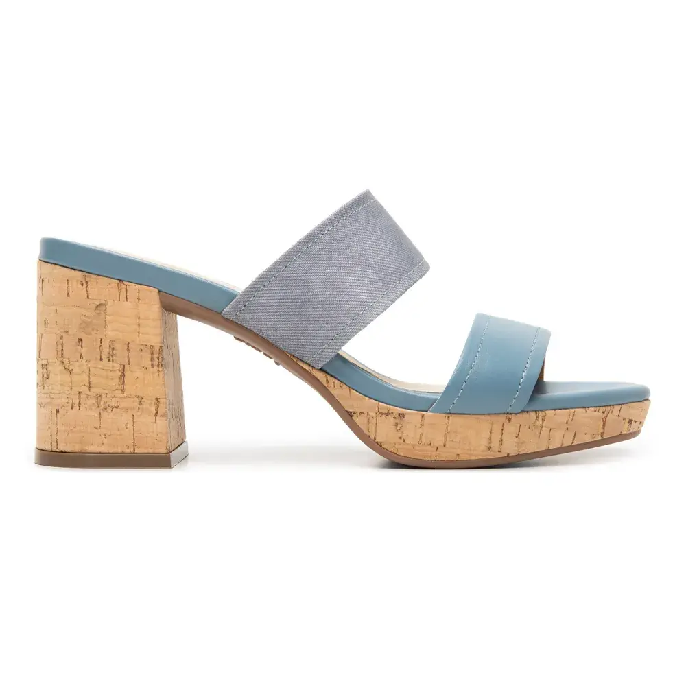 Zapatillas con tacón y plataforma para Mujer FLEXI 123005