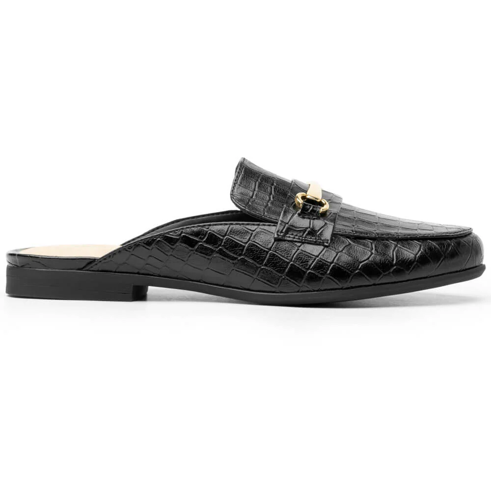 Zapatos Mujer Sueco De Piso Slip On Flexi 105305