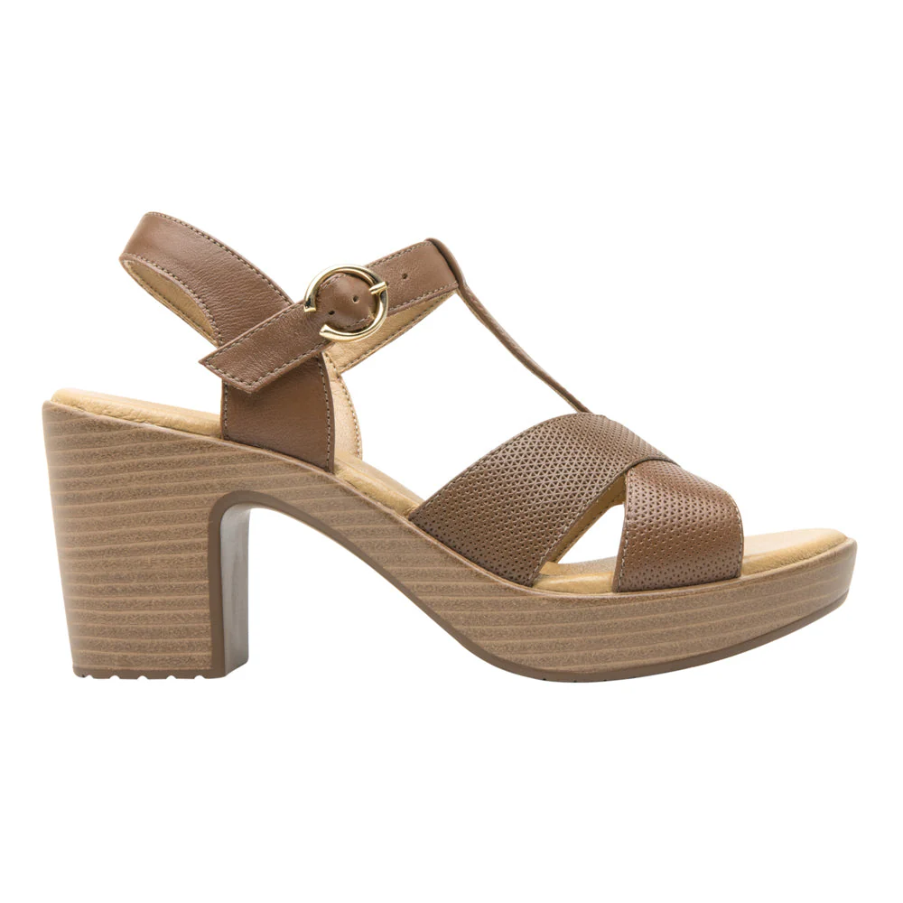 Zapatos Mujer Sandalia De Tacón Y Plataforma Flexi 102912