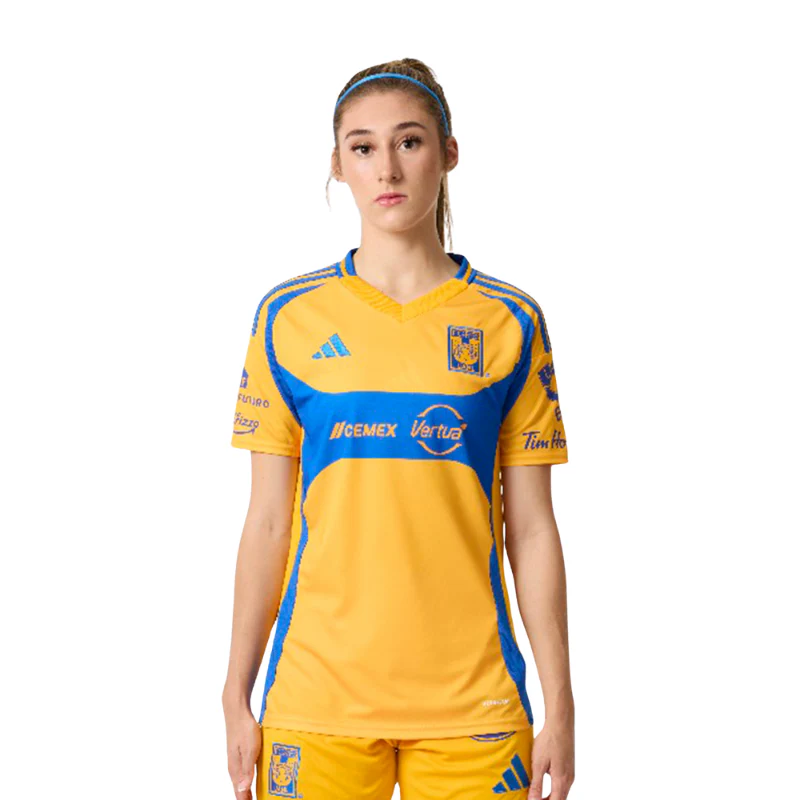 JERSEY LOCAL TIGRES 24/25 (DAMA) OPCIÓN PARCHE DE 65 AÑOS