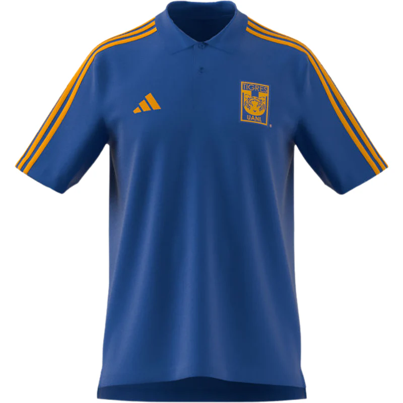 POLO ADIDAS TIGRES AZUL LOGO 24/25