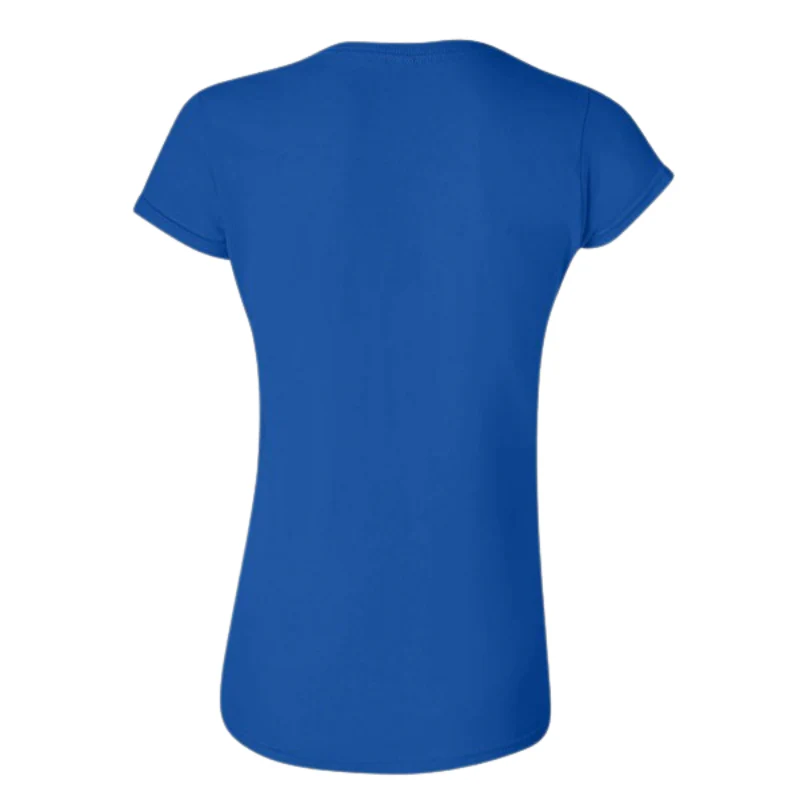 TSHIRT CON LA GARRA DE LOS TIGRES DAMA AZUL