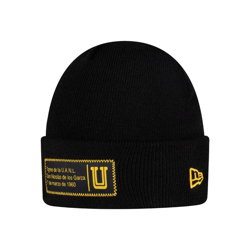 GORRO INVIERNO NEGRO TIGRES 2023 UNITALLA