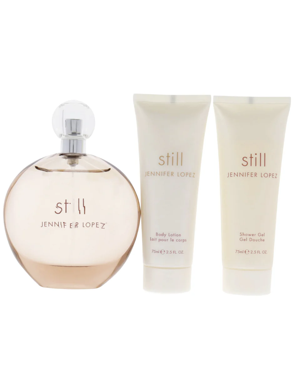 Set de Perfume para Mujer Jennifer Lopez Still 100ml EDP 3 pzas
