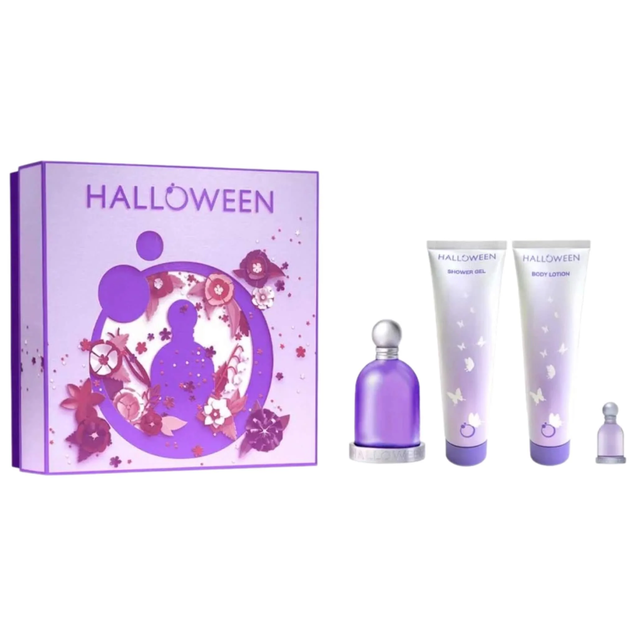 Set de Perfume Jesus del Pozo Halloween Woman 100ml  EDT 4 pzas