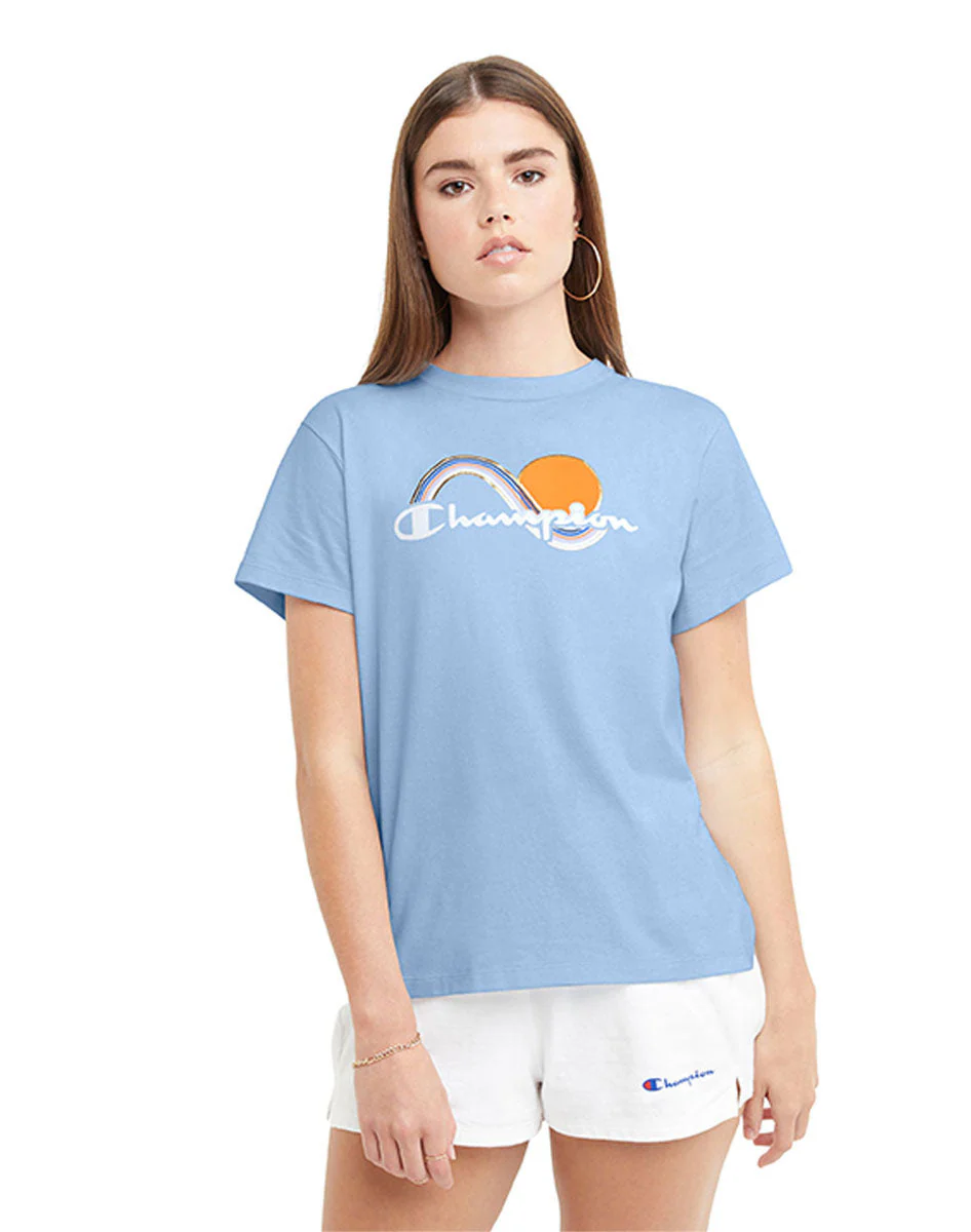 Playera Para Mujer Classic Tee - Graphic Champion