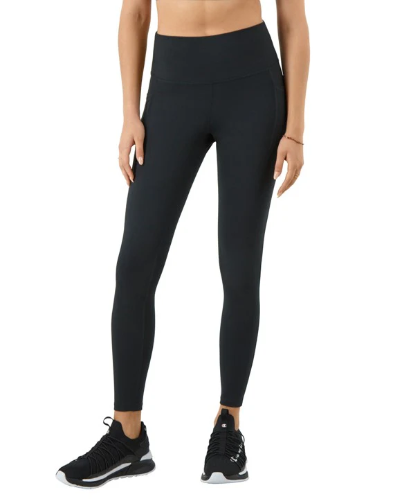 Leggings Tacto Suave, Bolsillo Lateral, 