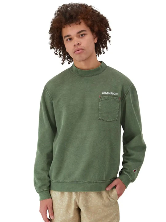 Sudadera Washed con Bolsillo