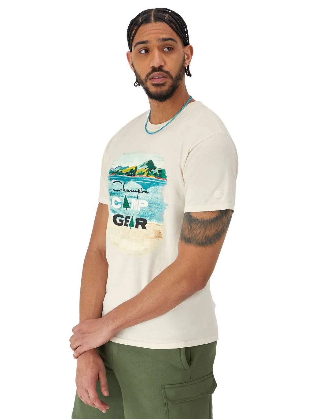 Playera Clásica efecto Vintage, con gráfico