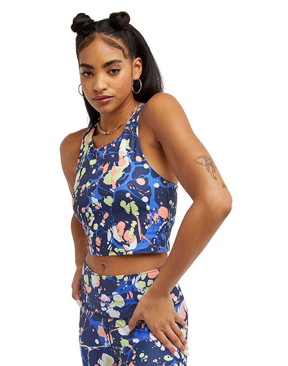 Tank Para Mujer Soft Touch Eco Crop Top - Print Champion