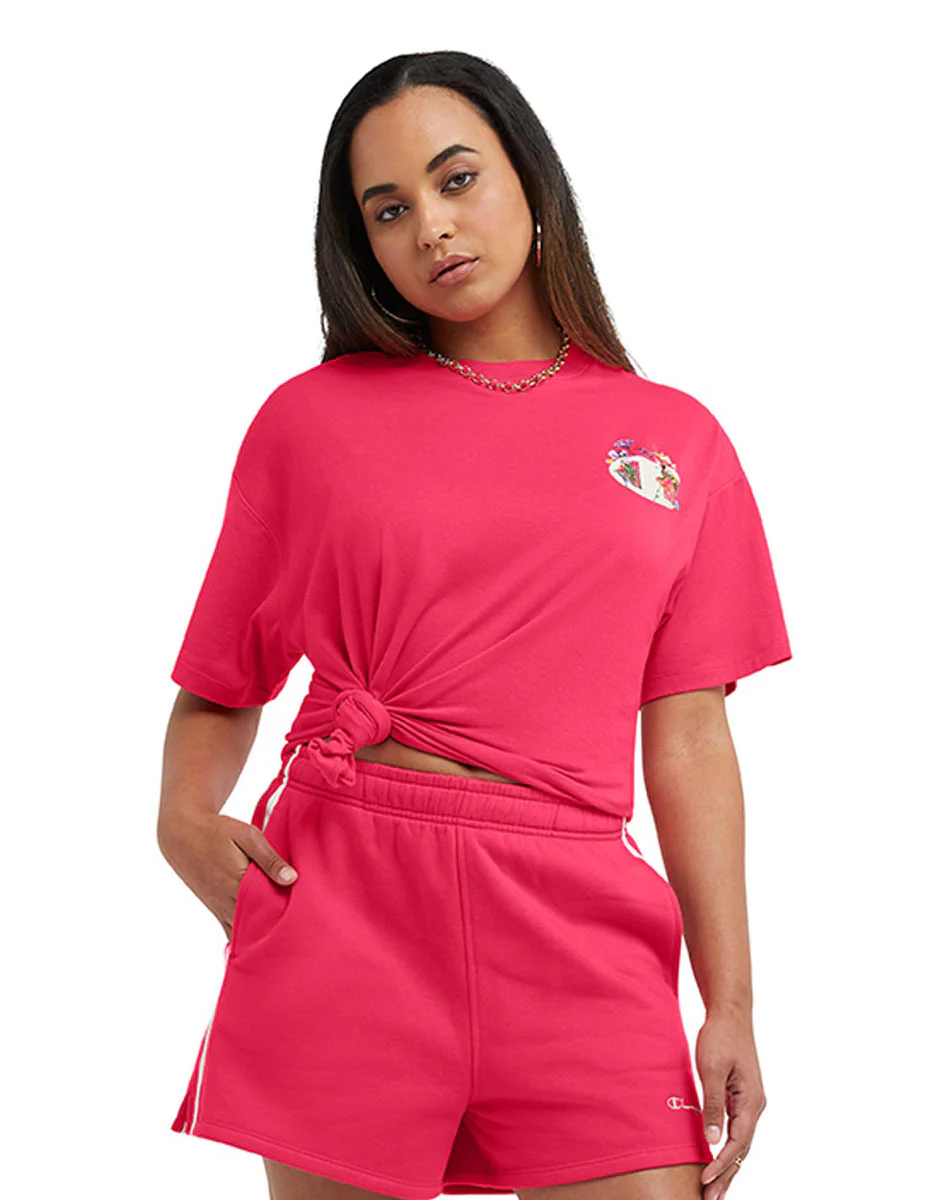 Playera Para Mujer Classic Jersey Loose Tee Champion