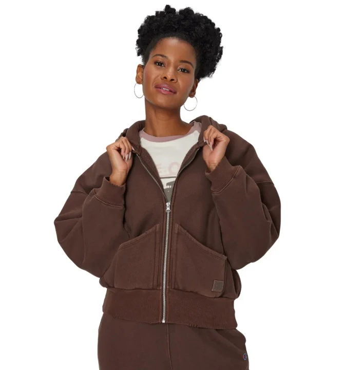 Sudadera Reverse Weave, Cierre completo 