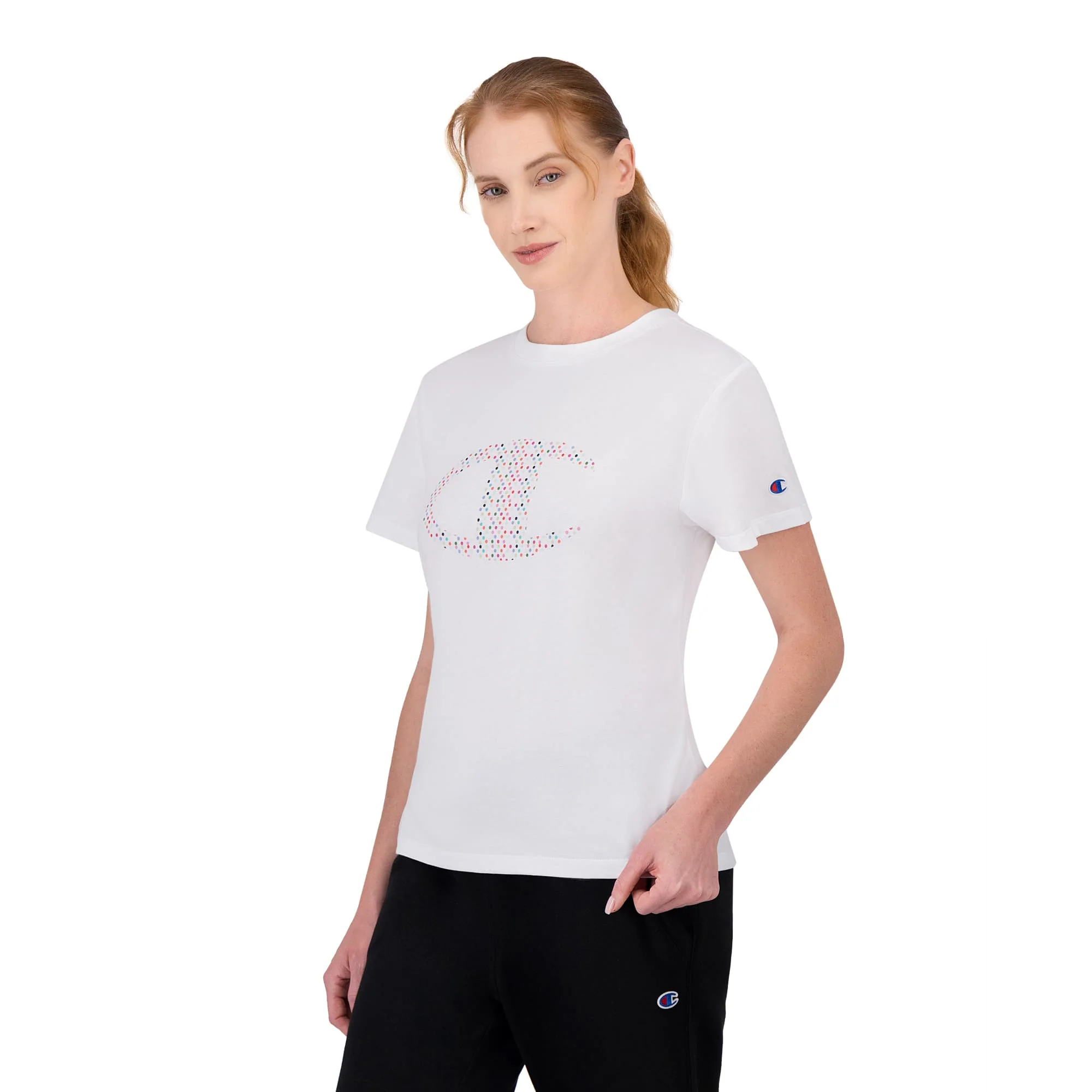 Playera C logo Confetti para Mujer