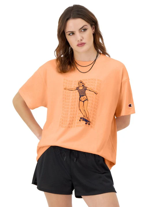Playera con gráfico Loose Fit