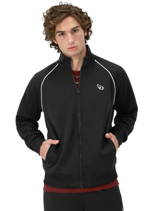 Chamarra Tricot Track con Zipper