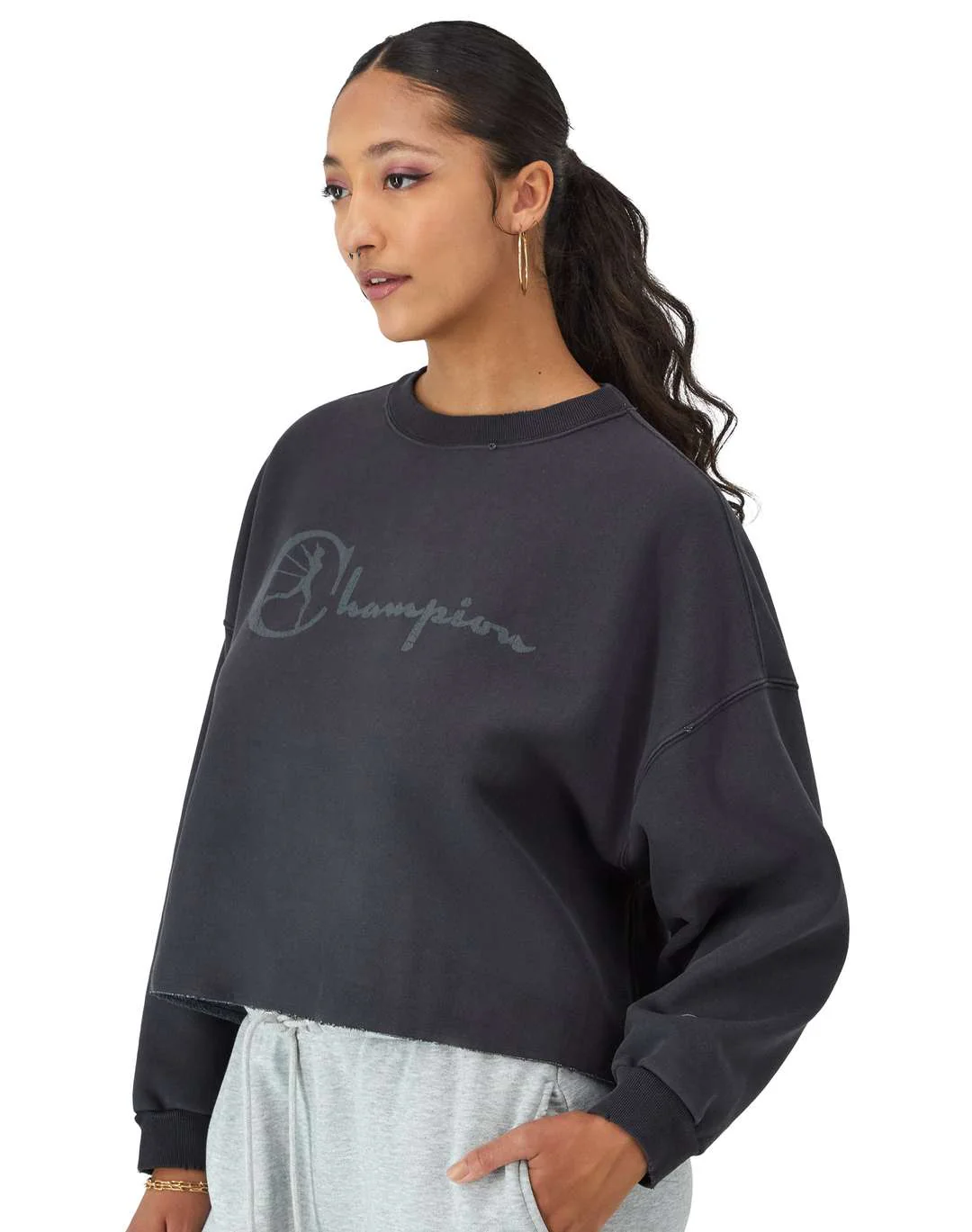 Sudadera Crewneck efecto Vintage Wash 