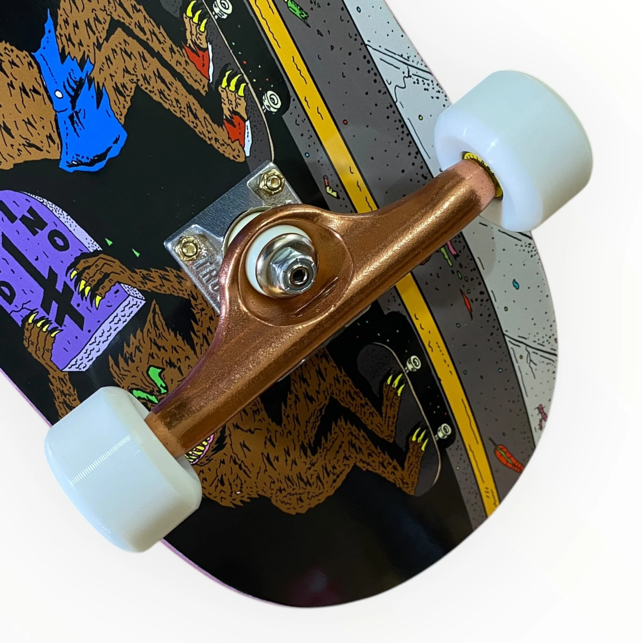 Patineta DEADWISH lobo (llave + envio gratis)