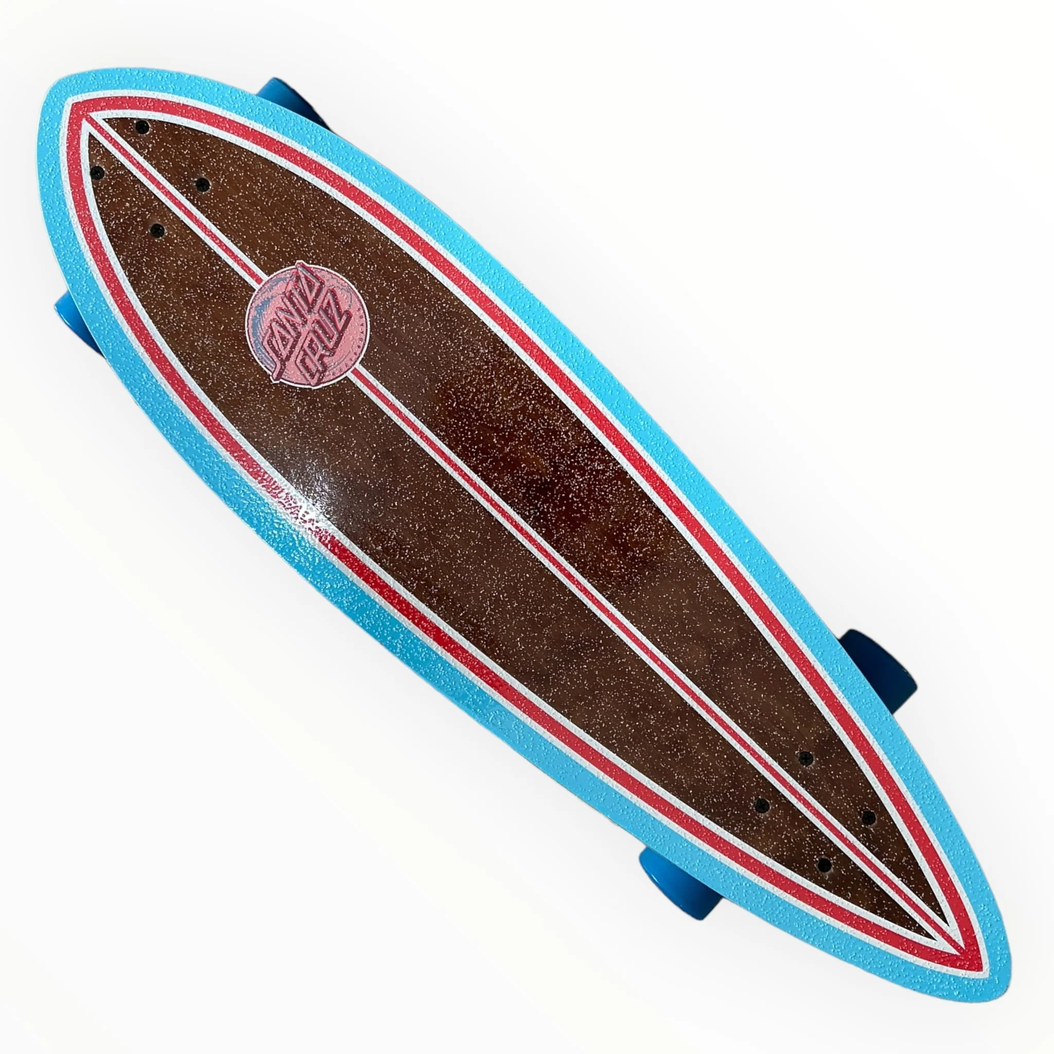longboard SANTA CRUZ  3d pintail (envio + llave gratis).
