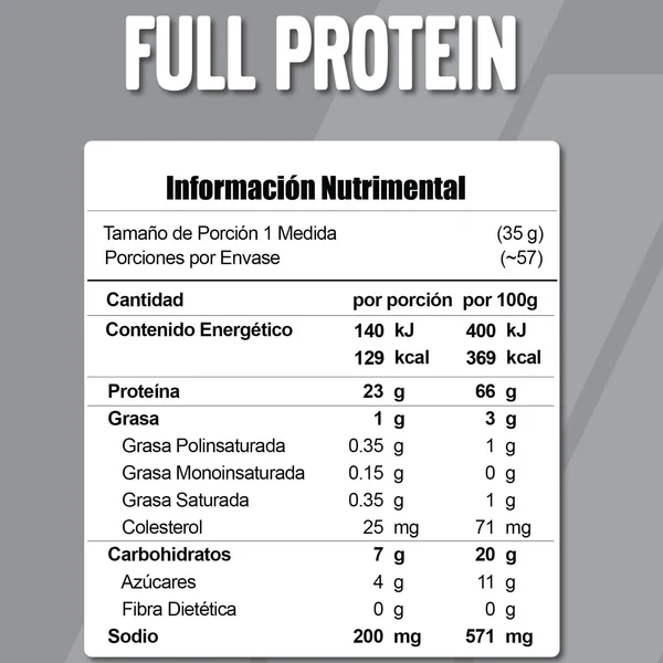 Meta Nutrition Full Protein 4.4 Lbs
