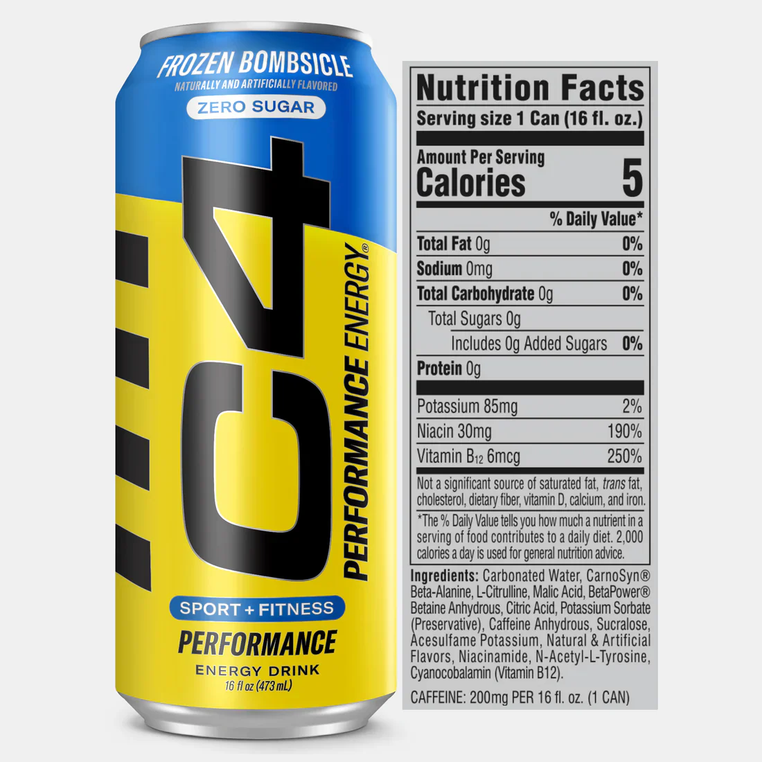 Cellucor C4 Performance Energy 473 Ml
