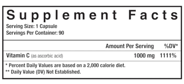 Axe And Sledge Vit-C Vitamina C 90 Capsulas