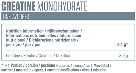 Dymatize Creatine Creapure 300 Gramos 88 Servicios