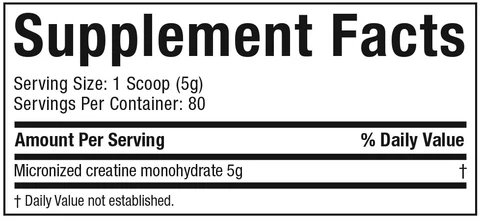 Muscletech Platinum Creatine 400 Gramos 80 Servicios