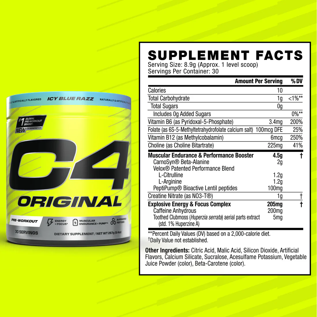Cellucor C4 Original 50 Servicios